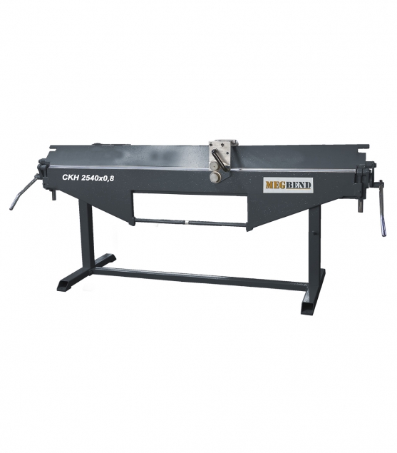 CKH 2540x0,8 Roofer Type - Solid Blade Folding Machine with Arm Cutting Tool