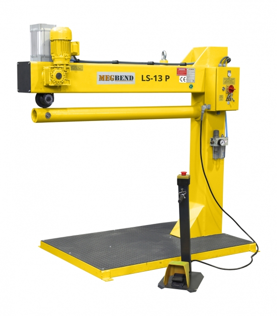 LS-13 P Pneumatic Motorized Heavy Type Clamping Machine 